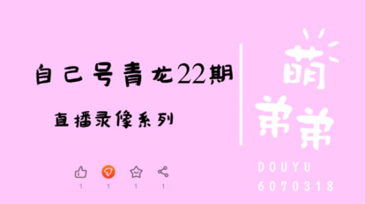 自己号青龙22期