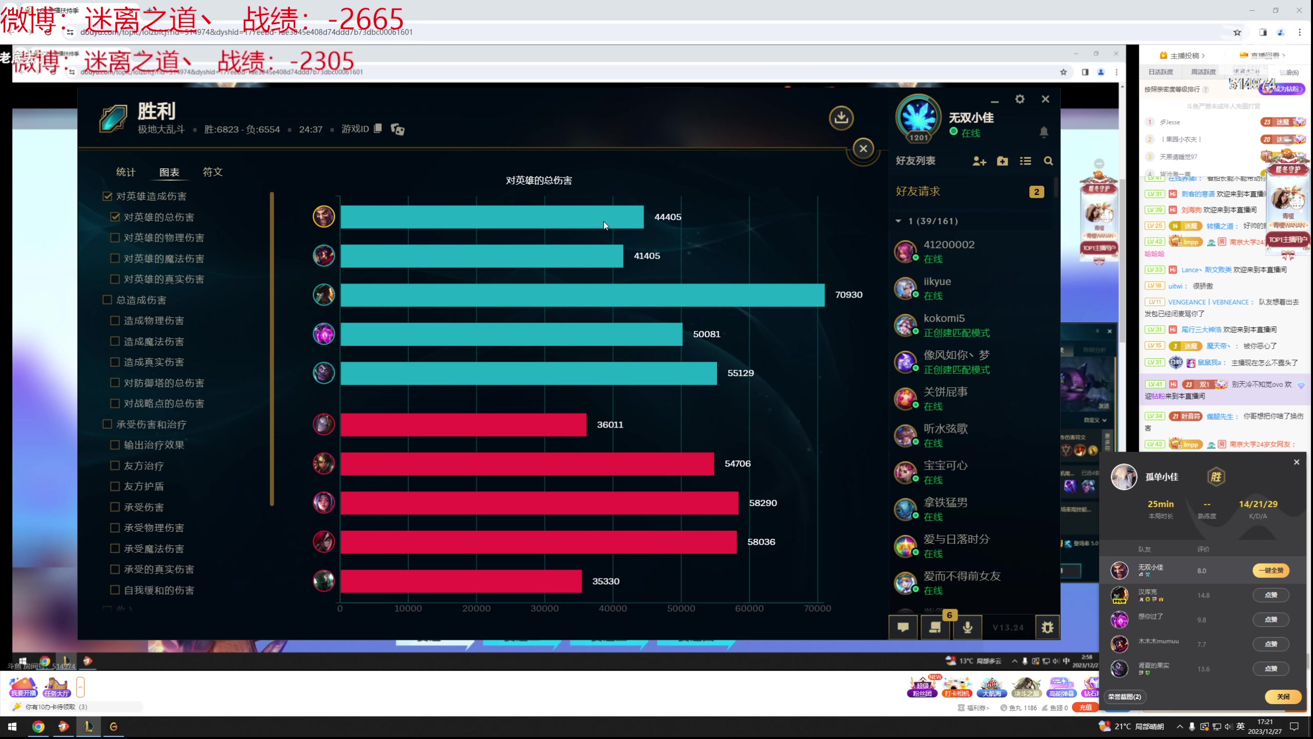 【2023-12-27 16点场】迷离之道丶：迷离劫：新人主播首播