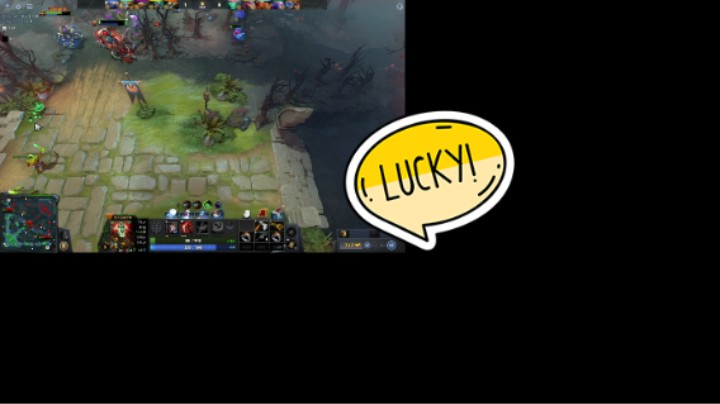 美滋滋DOTA2三号位大马半人马战行者躺赢，一直没有声音不知道啥情况