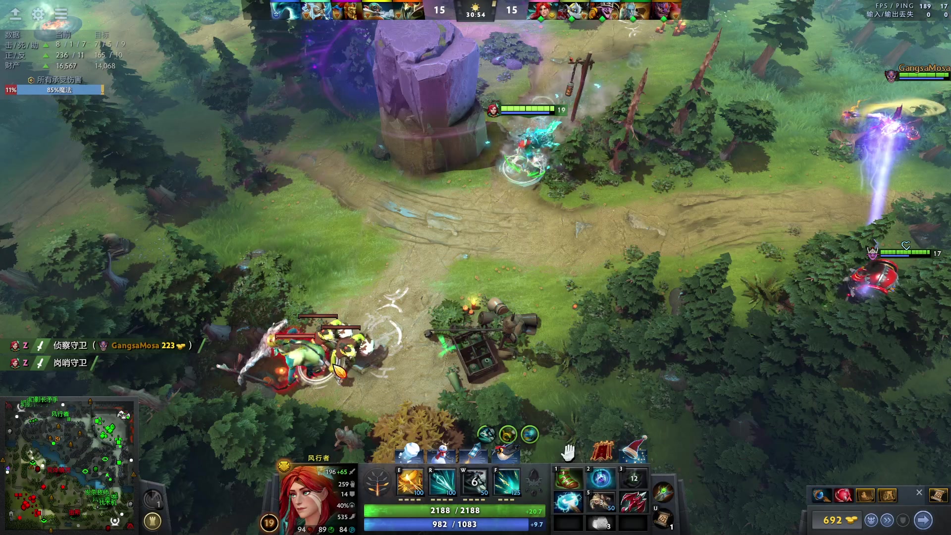 【2023-12-27 21点场】张益达W：zyd：开心dota