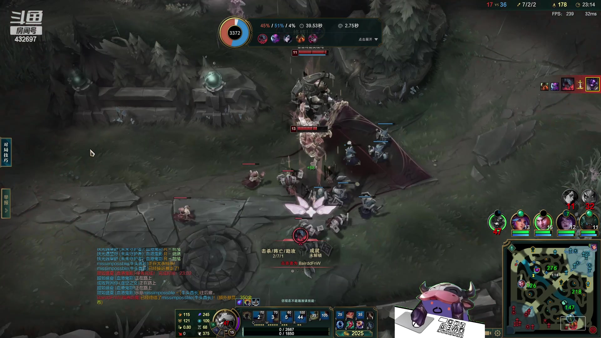 【2023-12-21 20点场】神牛教丶教主：上单牛头专治血怒