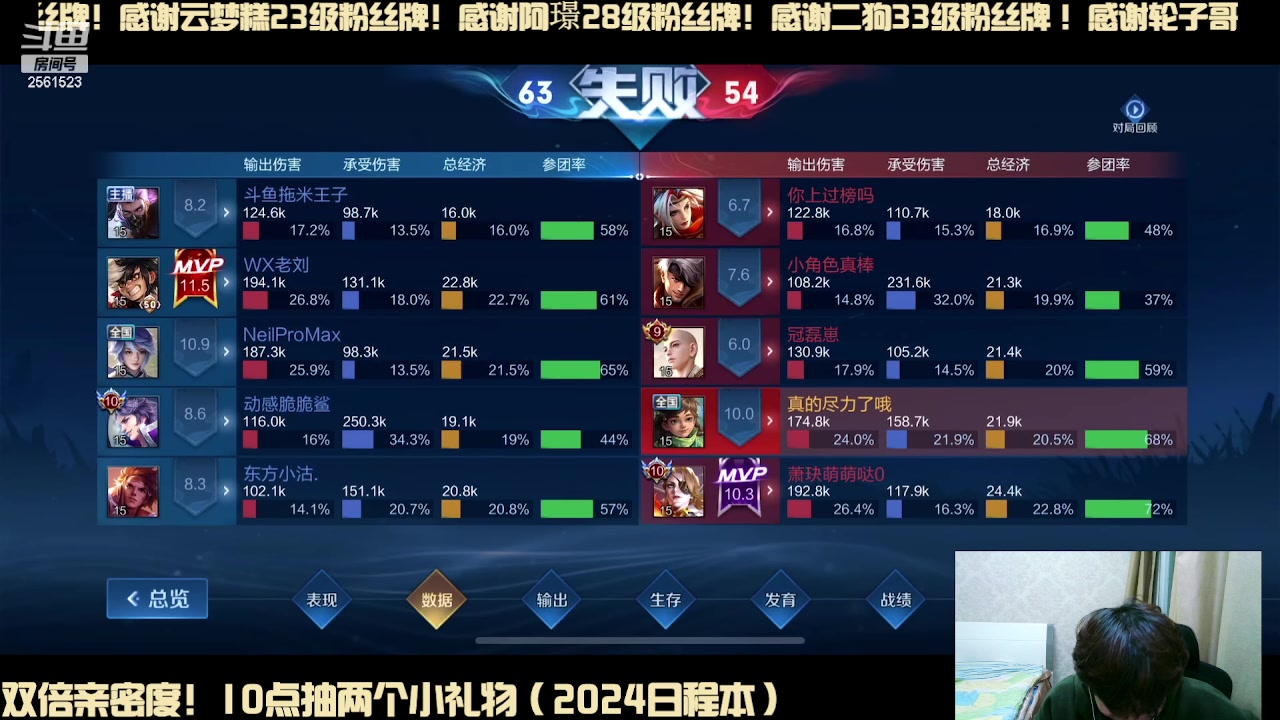 【2023-12-29 20点场】冲酱ccc：双倍亲密度！晚上好哇！