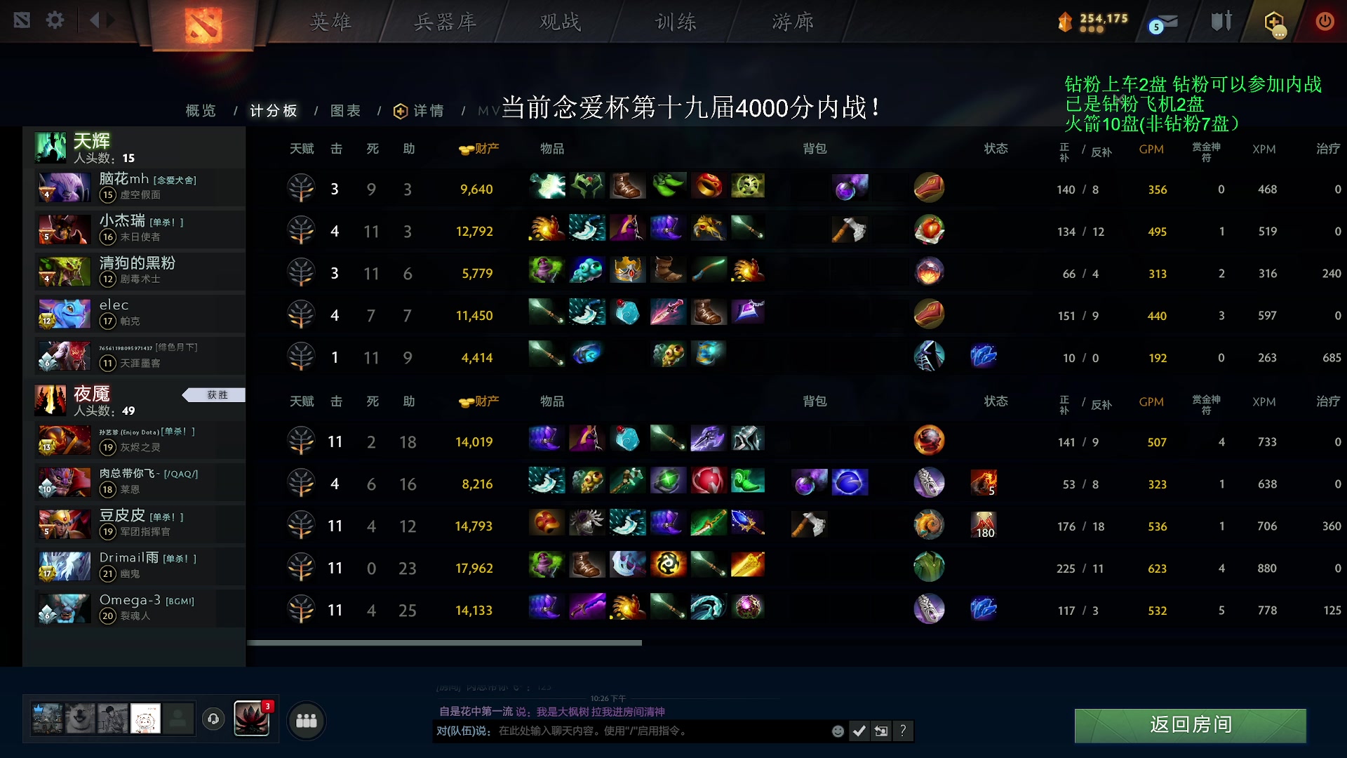 【2023-12-30 21点场】清清清清倾：冲个1万1！！！