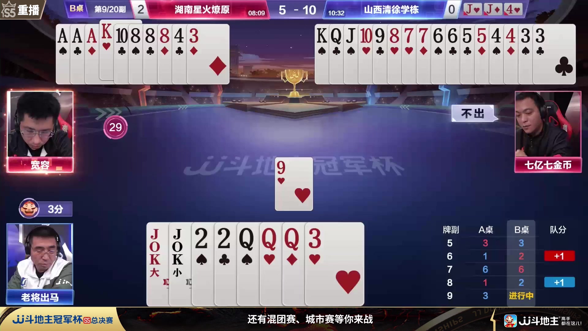 【2024-01-03 23点场】JJ斗地主官方：周四19点一炫到底VS贺贺有名