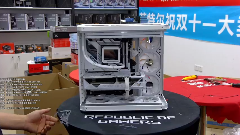 乔思伯 TK-2纯白装机效果