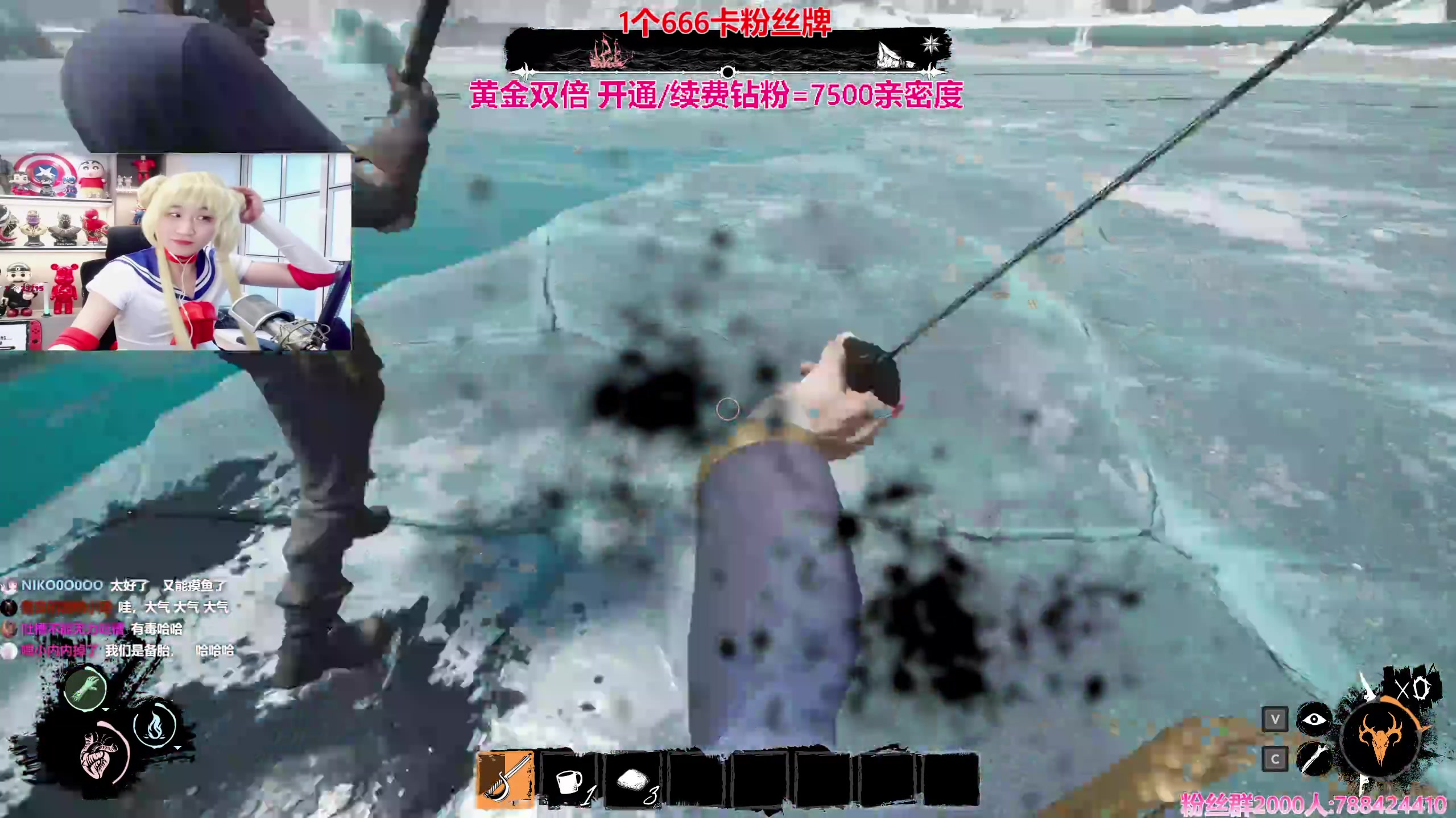 【2024-01-06 16点场】阿俊丶ll：【阿俊】黄金双倍!白给小子回来了！