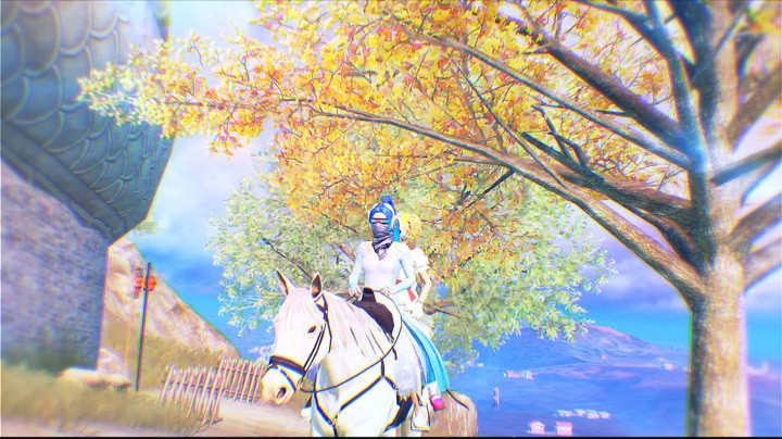 说还没有在和平骑过马？#和平精英古天乐 #和平精英龙跃长城 #谁还没在和平骑过马