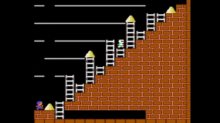 FC 淘金者1代 Lode Runner 全50关通关流程