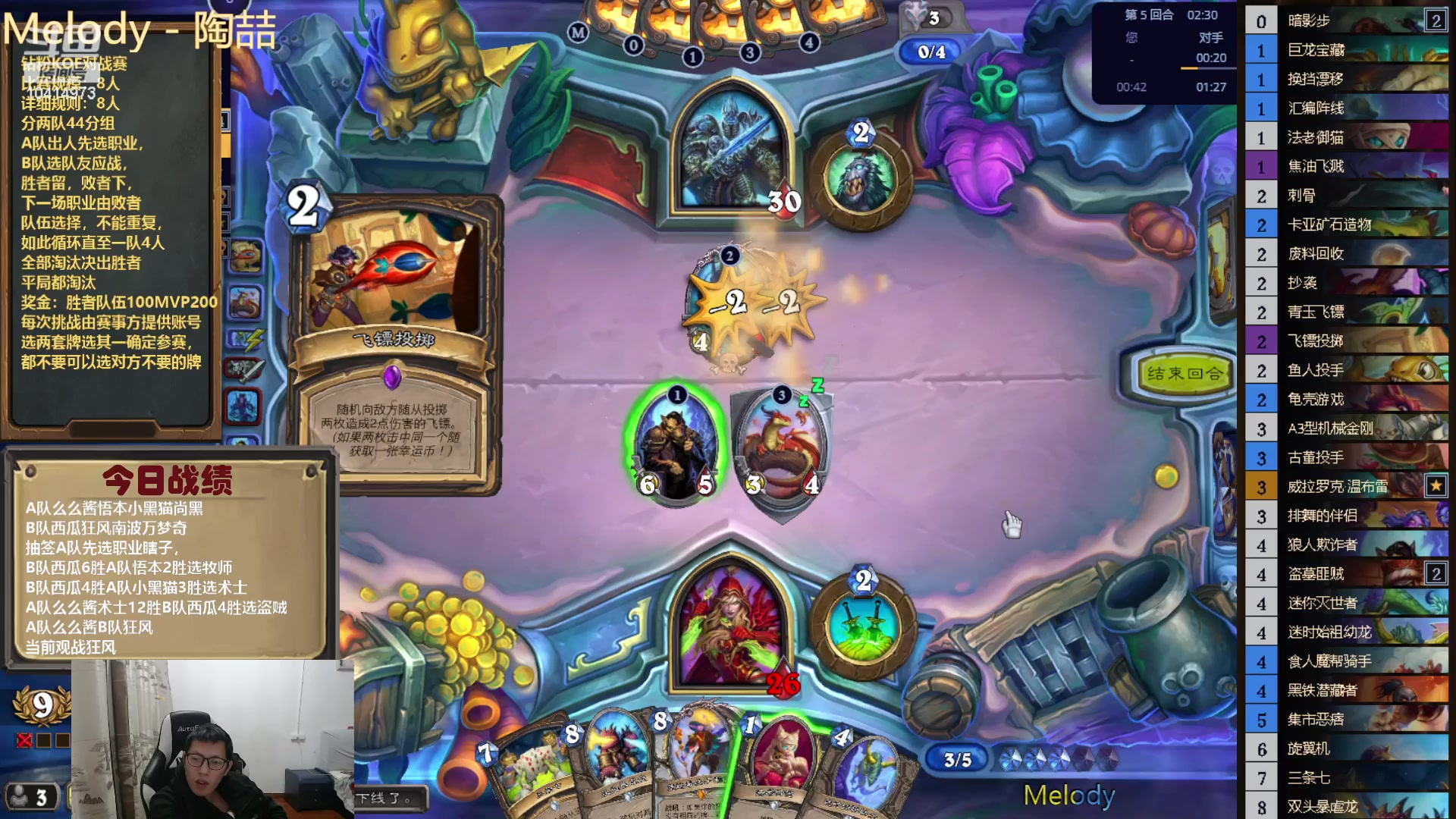 【2024-01-07 21点场】完美竞技古尔丹：钻粉KOF对战赛火热进行