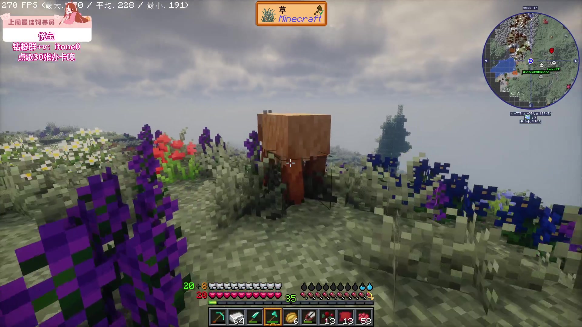 【2024-01-07 22点场】童猪啊i：玩会我的世界（钻石双倍）