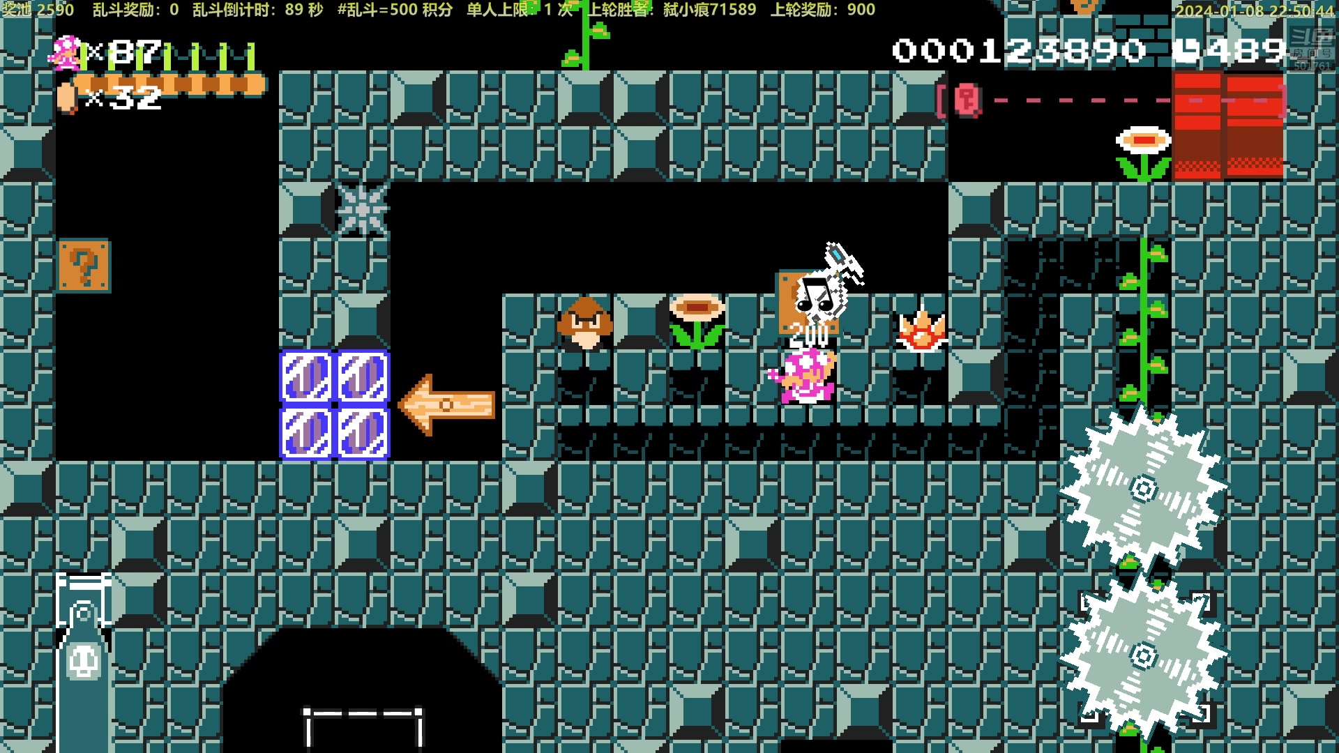 【2024-01-08 22点场】白白的胖胖呀：⭐️白胖白胖 充满希望⭐️