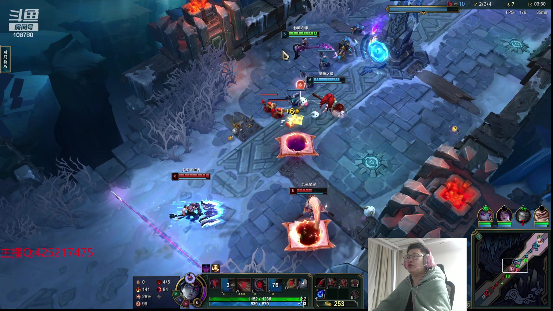 【2024-01-10 00点场】兮饭锐雯：乱斗狂少归来