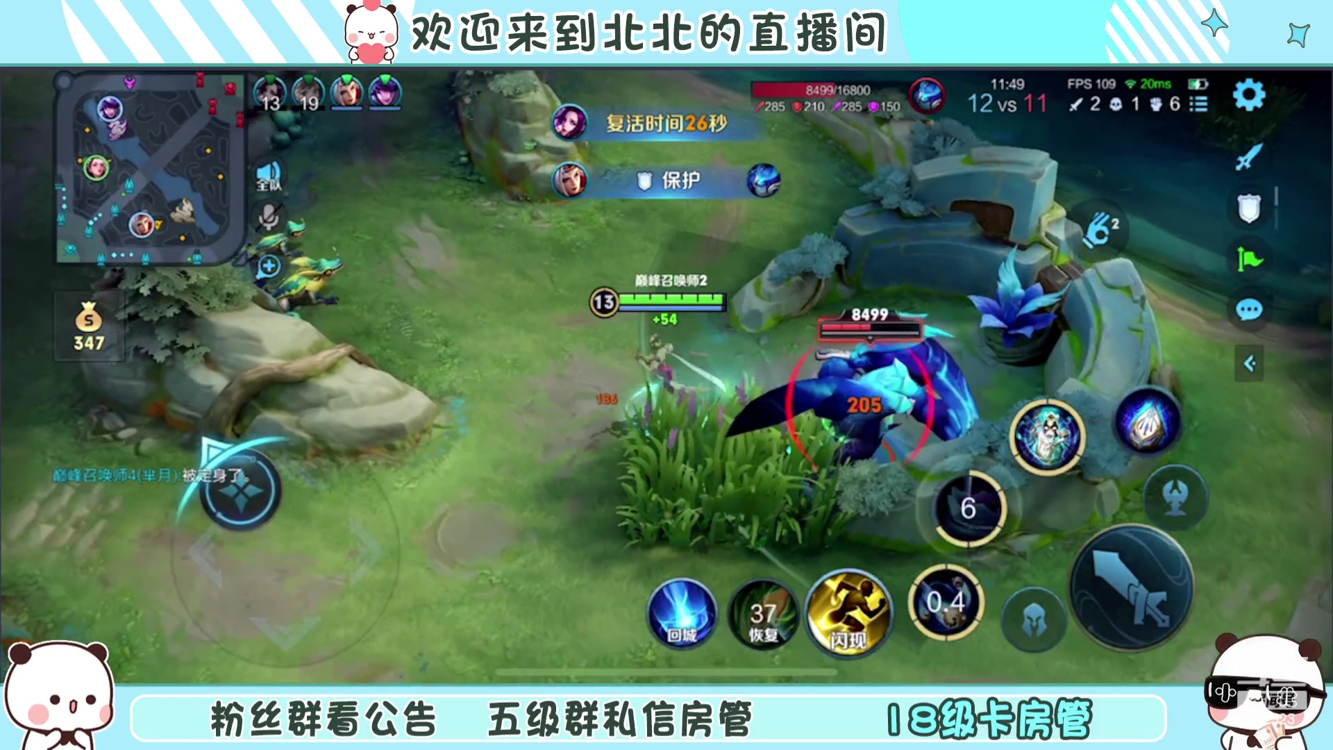 【2024-01-09 13点场】小笨蛋北北：(122段中路)新赛季冲呀