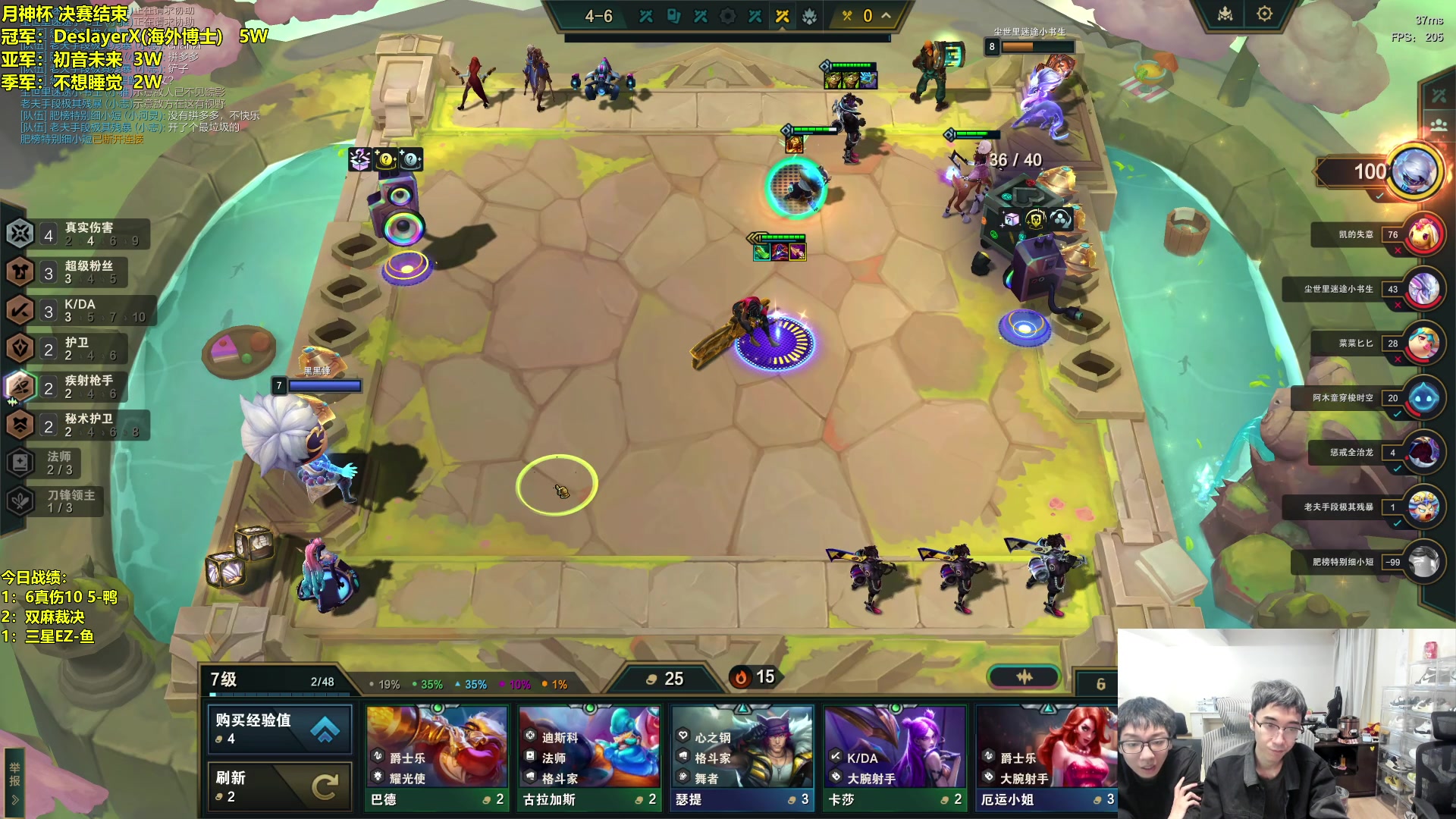 【2024-01-13 02点场】阿涛皎月Carry：备战云顶之巅！