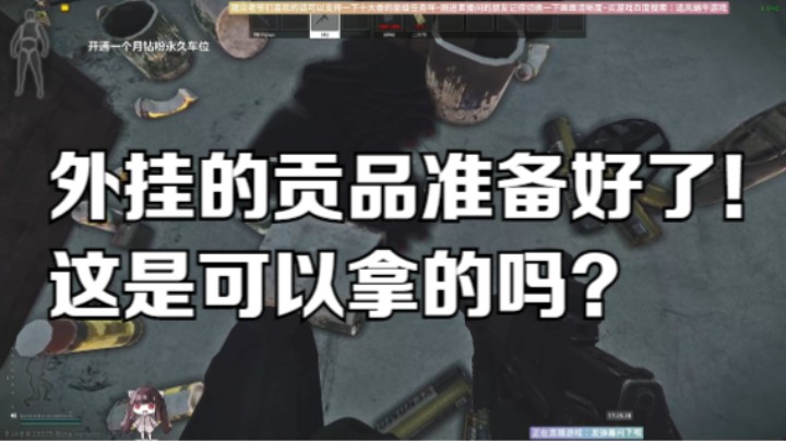 外挂的贡品准备好了！这是可以拿的吗？