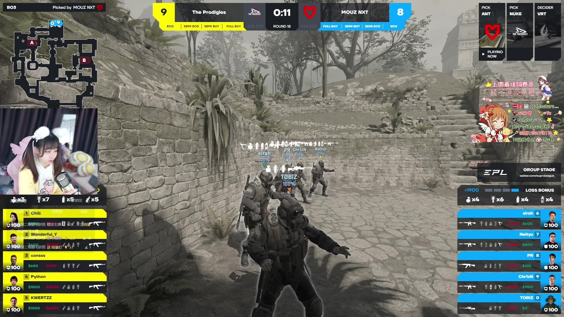 【2024-01-15 17点场】解说小樱sakura灬：【小樱】Major预选赛