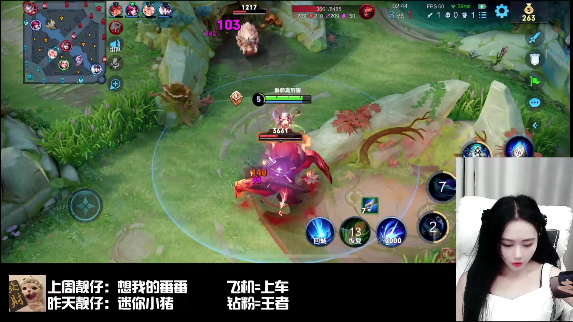 【2024-01-16 19点场】番茄1949丶：打野杨玉环无敌我说的