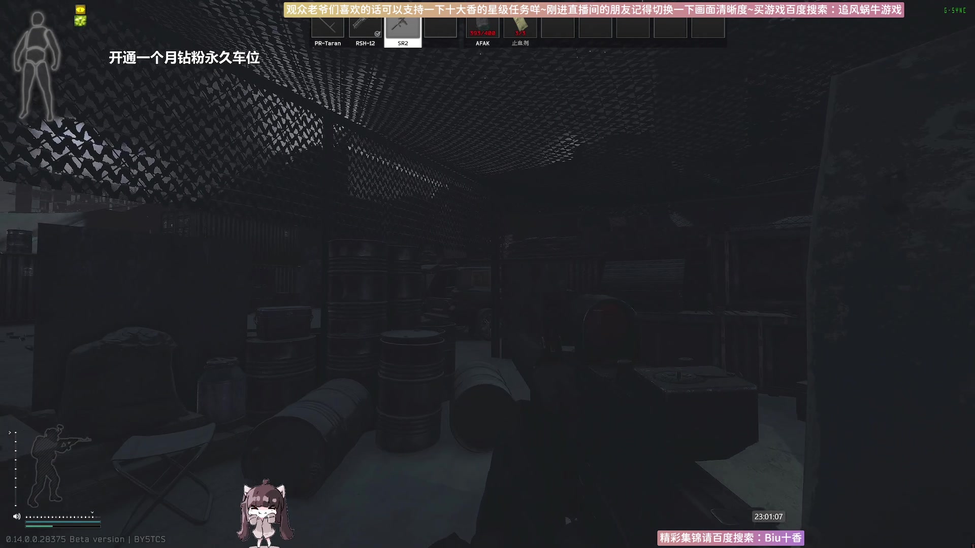 【2024-01-16 22点场】Biu十香：✨专业带萌新✨钻粉永久车✨逃离塔科夫