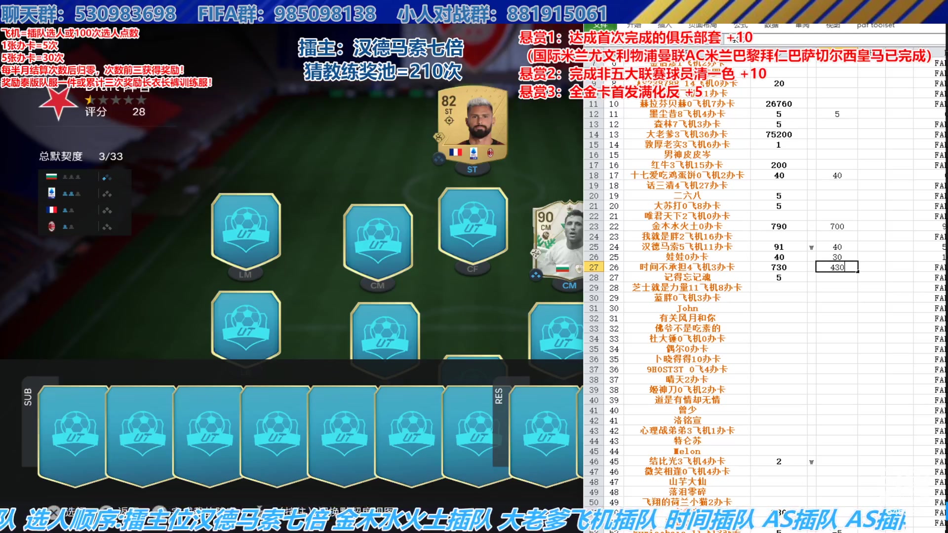 【2024-01-19 14点场】高老师爱足球：FC24征召选人，否极泰来！！！