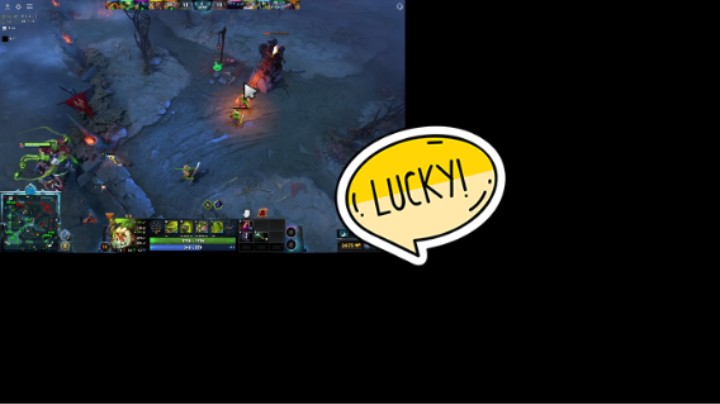 得意洋洋DOTA2中单屠夫帕吉稳稳的mvp哈哈哈，后面竟然刃甲弹死一个甩完大就跑了的巫妖