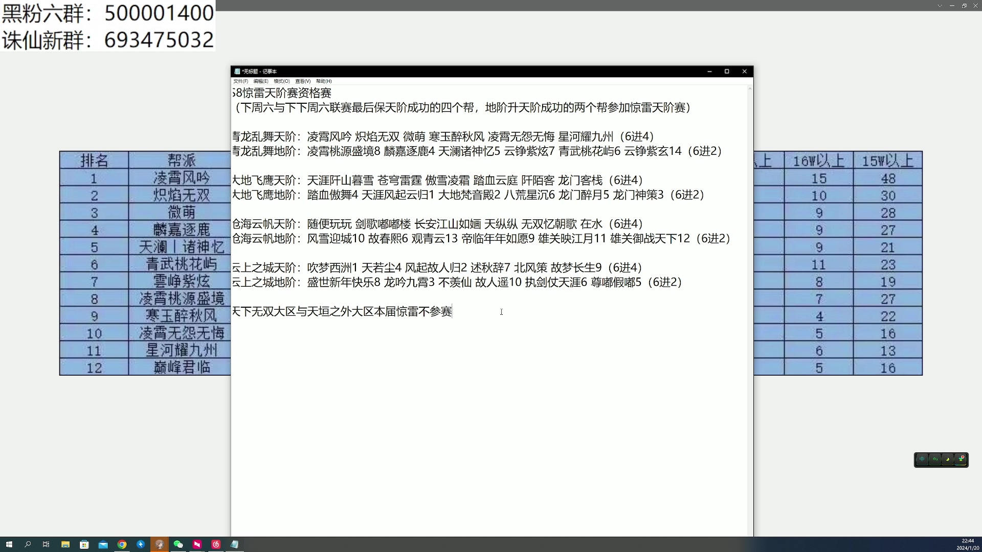 【2024-01-20 22点场】燕徊硯：混也是艺术。