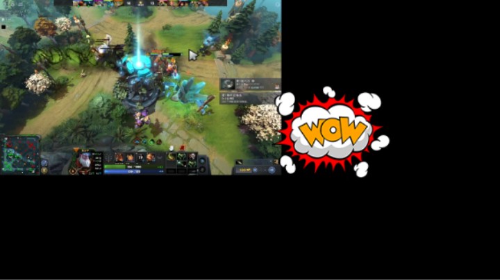 美滋滋dota2中单火枪狙击手躺赢，被暴走亚巴顿死骑带的毫无游戏体验哈哈