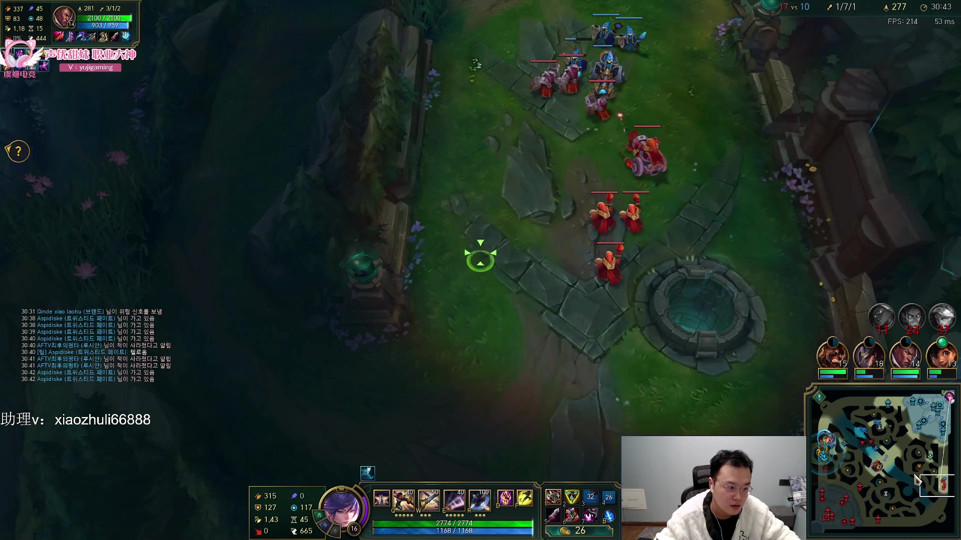 【2024-01-25 06点场】jjking剑姬：世一剑姬，韩服已前十！