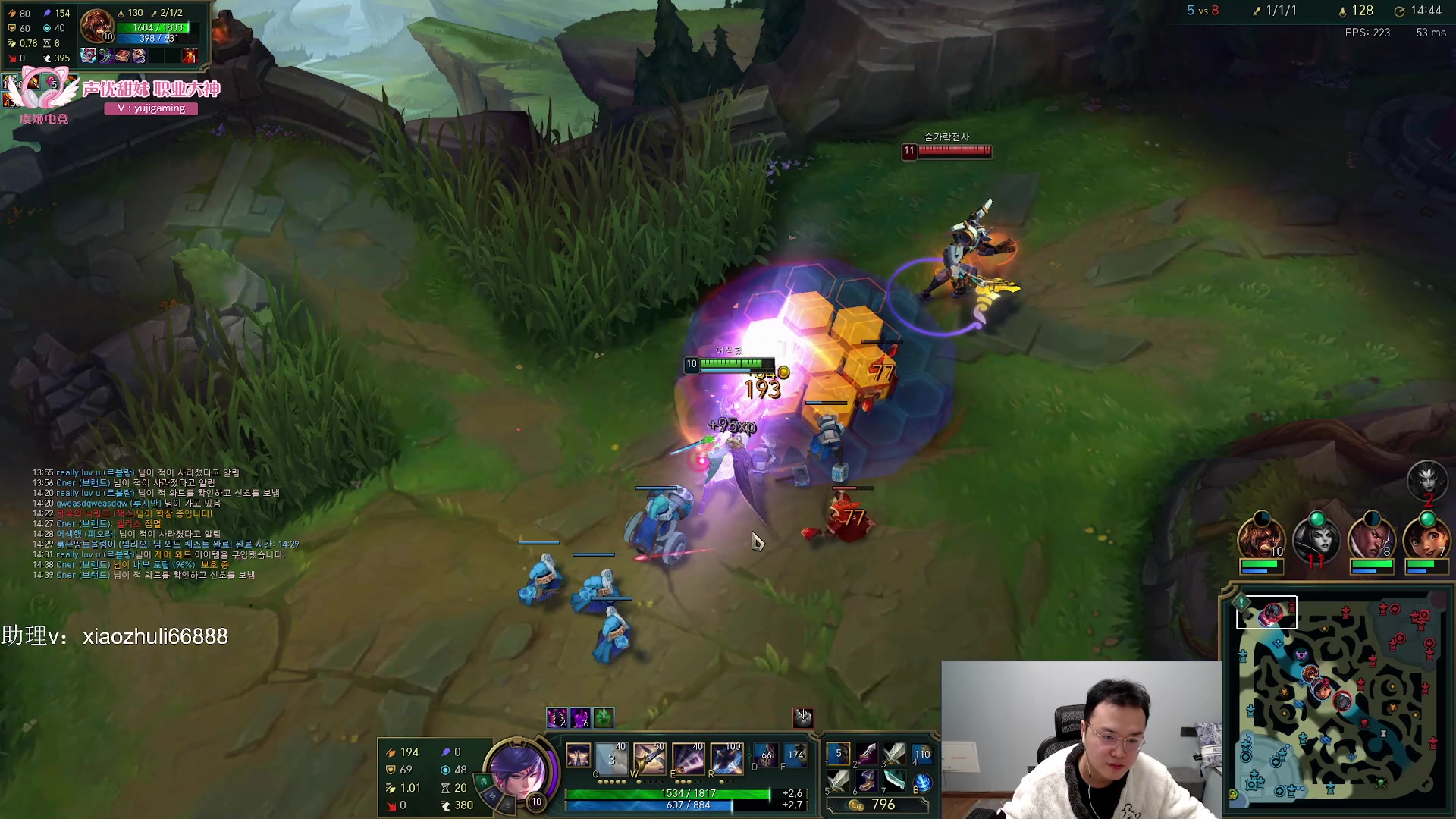 【2024-01-25 00点场】jjking剑姬：世一剑姬，韩服已前十！