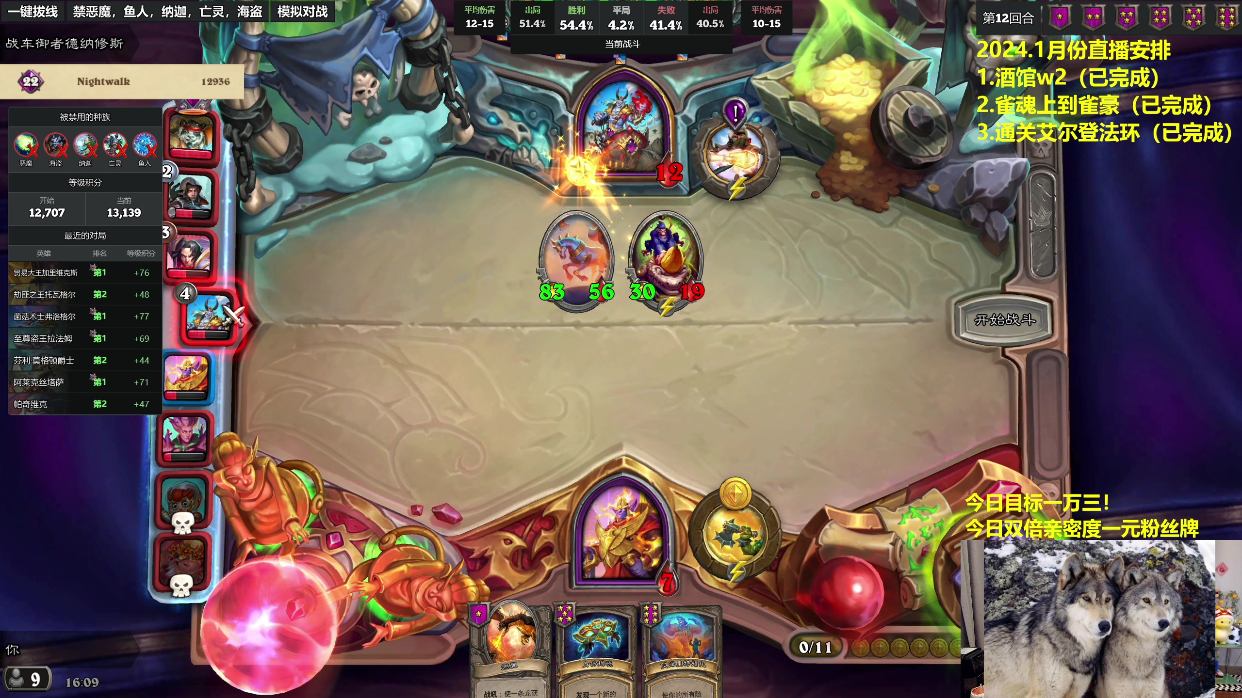 【2024-01-26 15点场】衣锦夜行：土豆删了我无敌了，登顶开始！