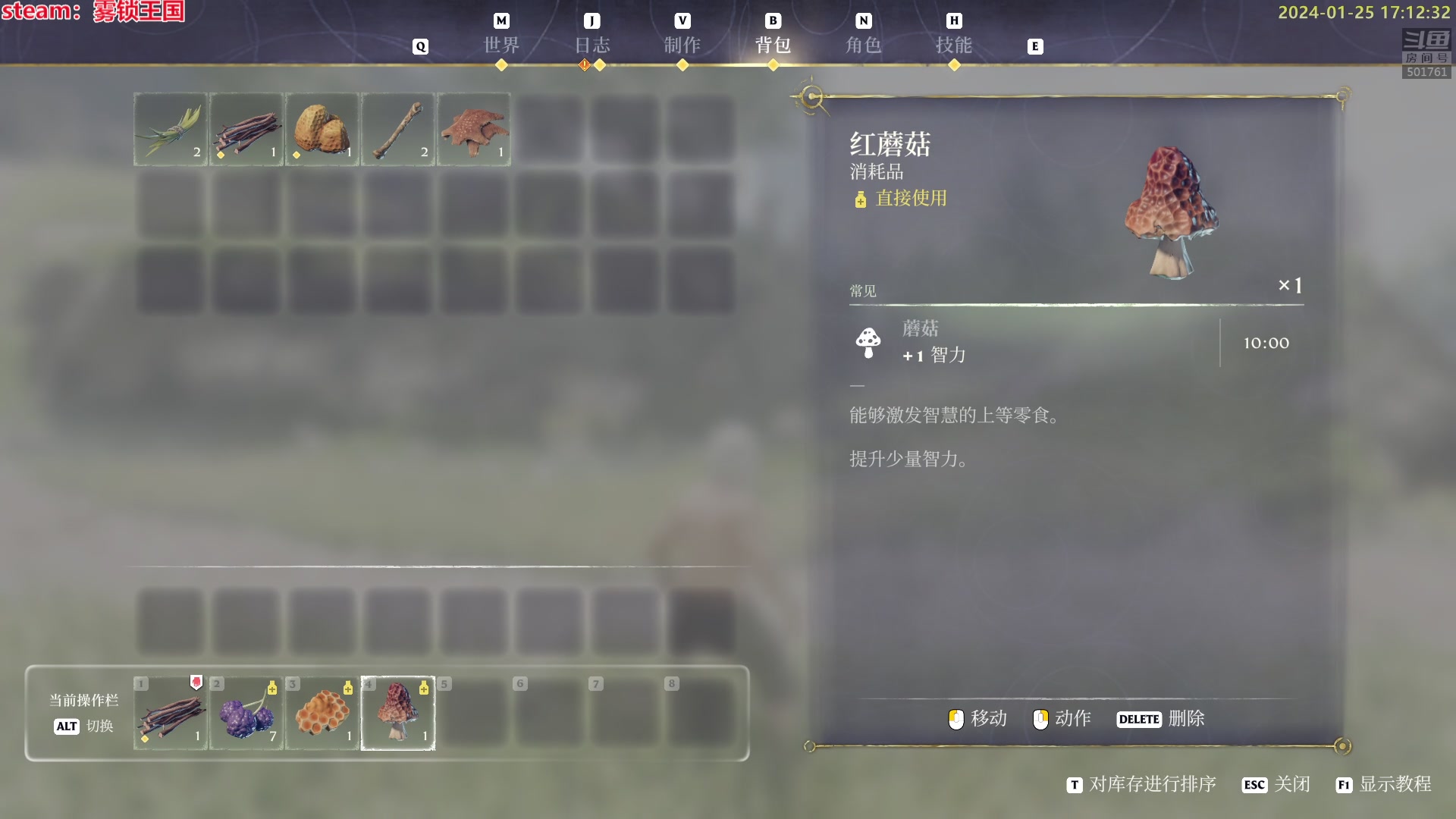 【2024-01-25 17点场】白白的胖胖呀：⭐️雾锁王国 新游试玩⭐️