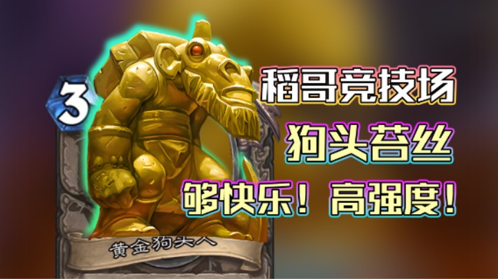 稻哥炉石12胜竞技场（贼）：狗头苔丝，快乐强度并存！