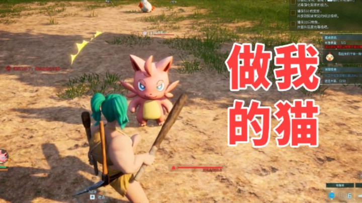 吃了这一棒 你也能做我的猫了（用力