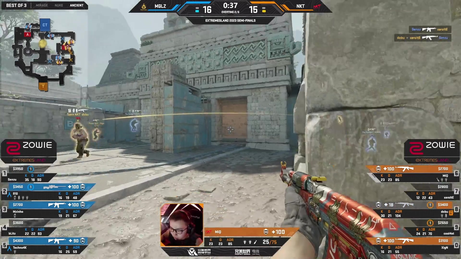 【2024-01-28 17点场】CSGO百岁三：极限之地决赛日