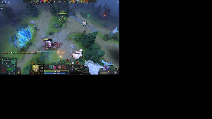 美滋滋dota2三号位屠夫帕吉稳稳的胜利提名，对面直接被干崩了哈哈哈
