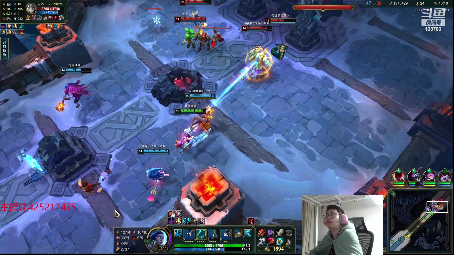 【2024-01-29 02点场】兮饭锐雯：开爆！狂妄大乱斗