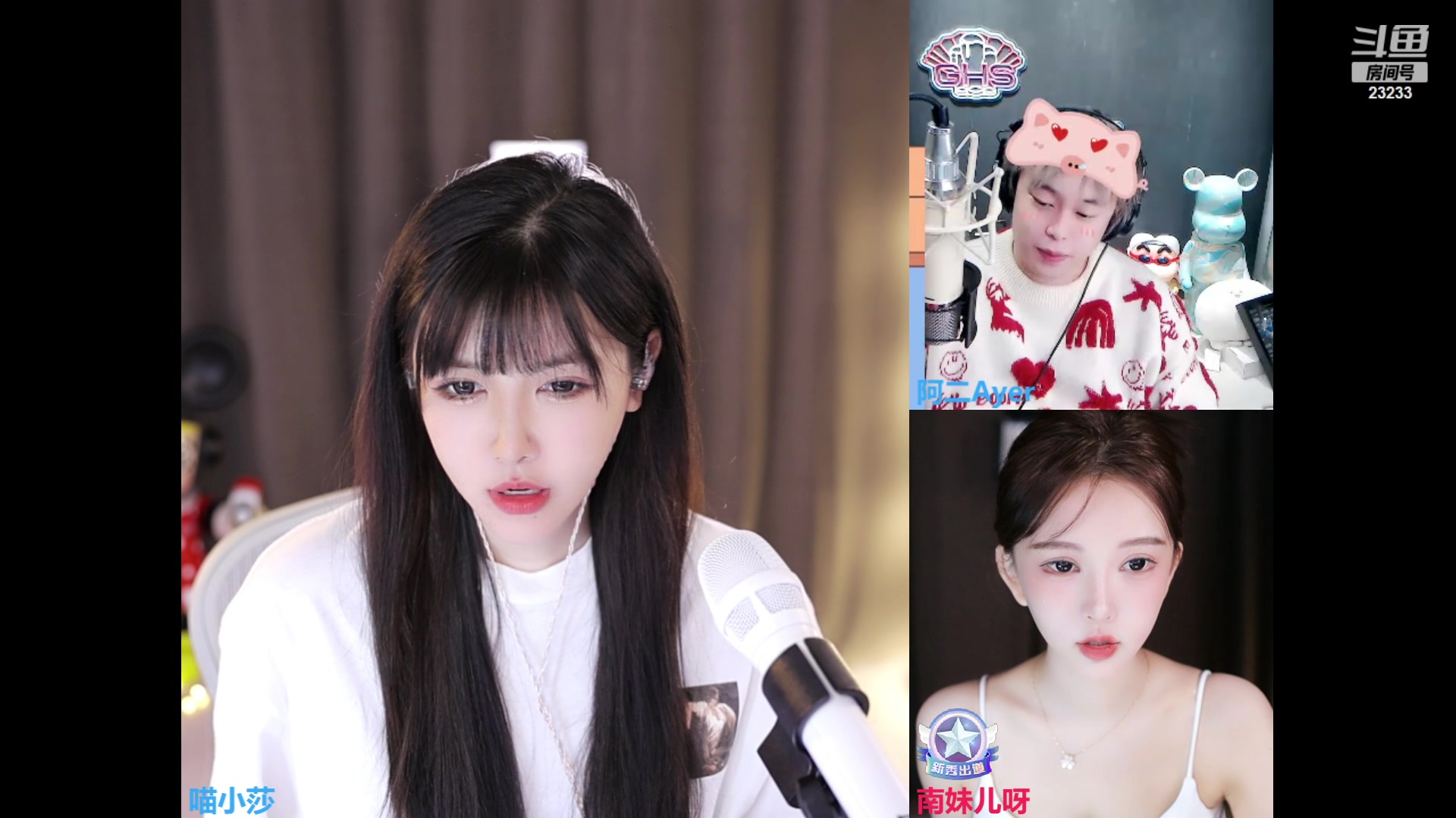 【2024-01-29 22点场】喵小莎：下午两点，晚上11点，