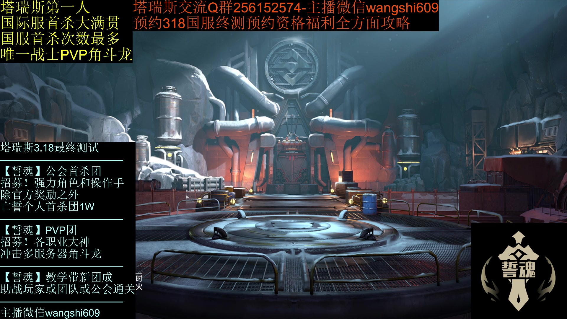 【2024-01-30 14点场】亡誓Wang：塔瑞斯国服终测招募