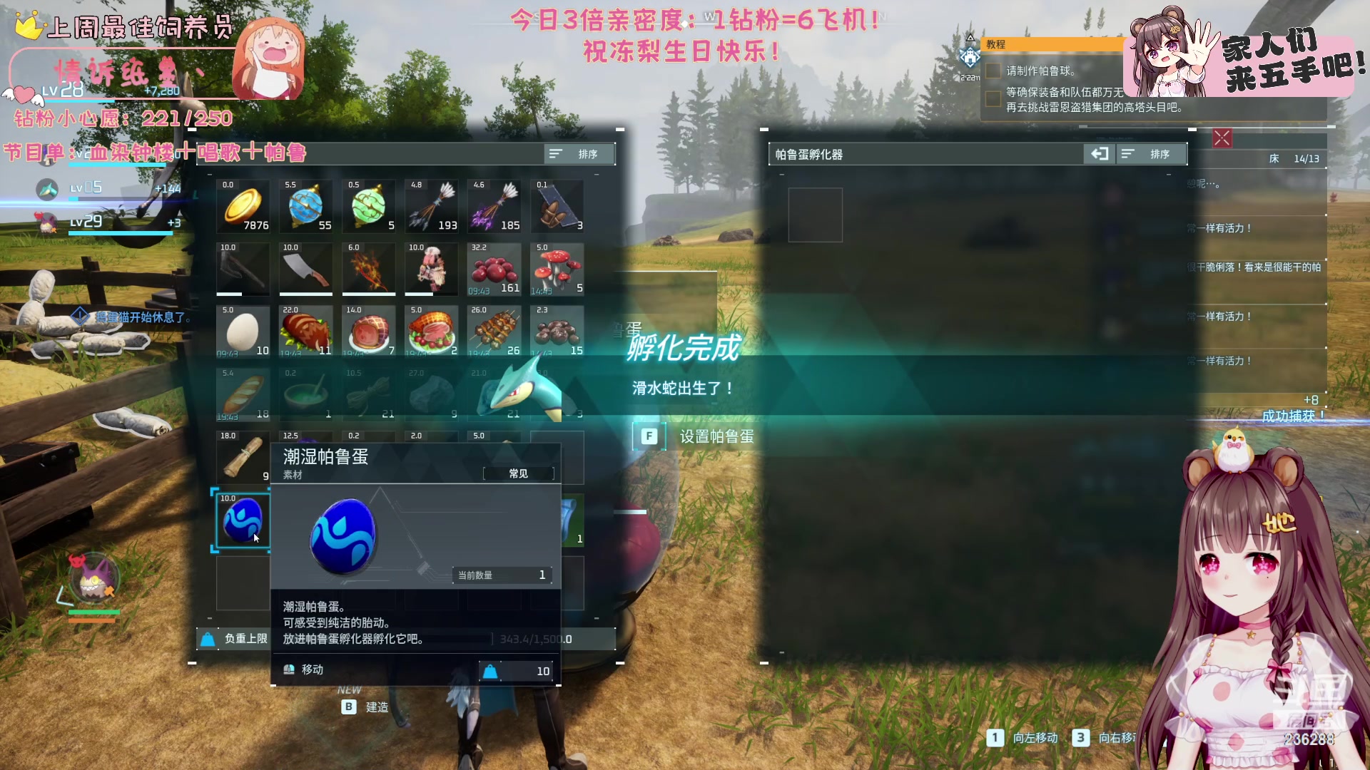 【2024-02-01 04点场】宇宙超级无敌鸽子她：【鸽子她】1元粉丝牌！究极烧脑推理游戏~