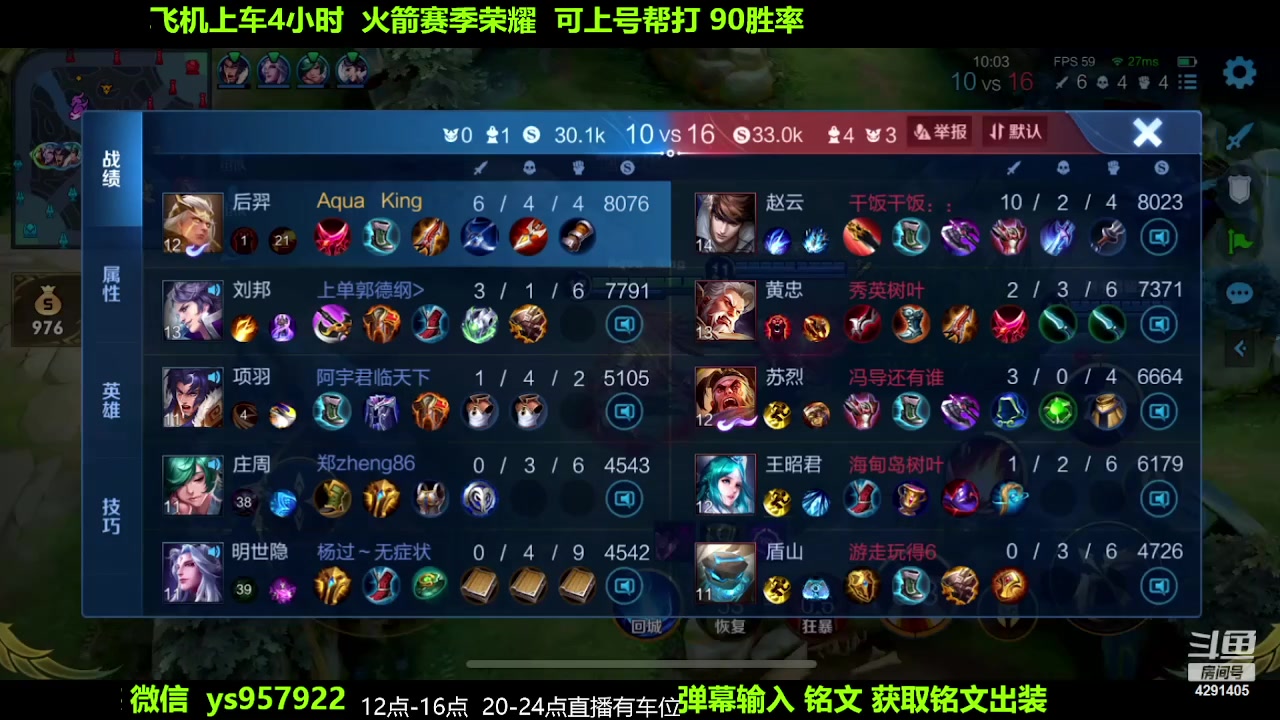 【2024-02-02 19点场】阳神丶国服后羿梦奇：国服后羿艾琳带粉7分钟一把