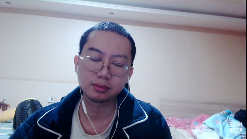 我在斗鱼看魔都洪斌直播格斗游戏