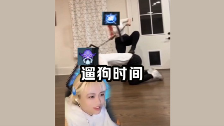 只需一个艾欧，你就可以在dota2里遛狗