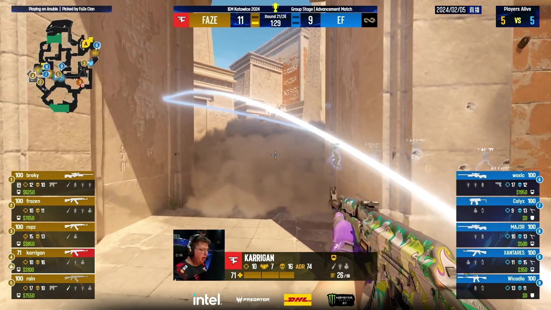 【2024-02-05 05点场】CSGO百岁三：双倍升级 Cloud9 vs Mouz
