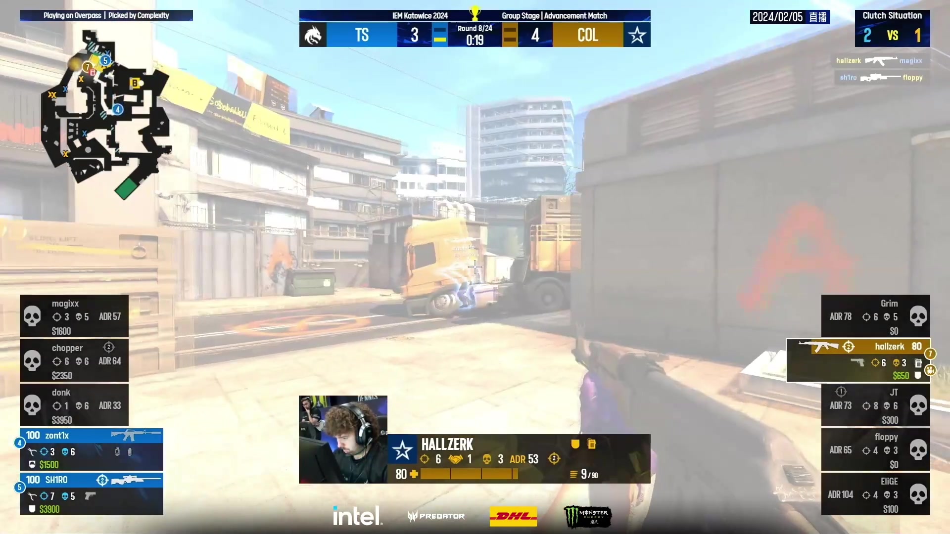 【2024-02-05 00点场】CSGO百岁三：双倍升级 Cloud9 vs Mouz