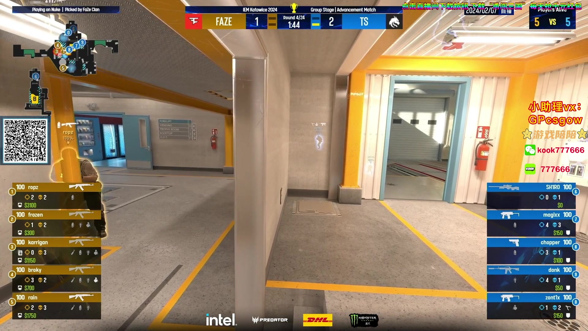 【2024-02-07 00点场】玩机器丶Machine：G2 VS HEROIC!