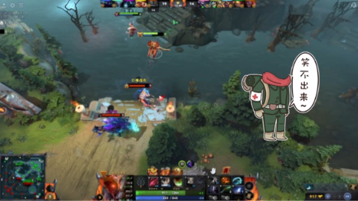 惨兮兮dota2三号位军团指挥官败北
