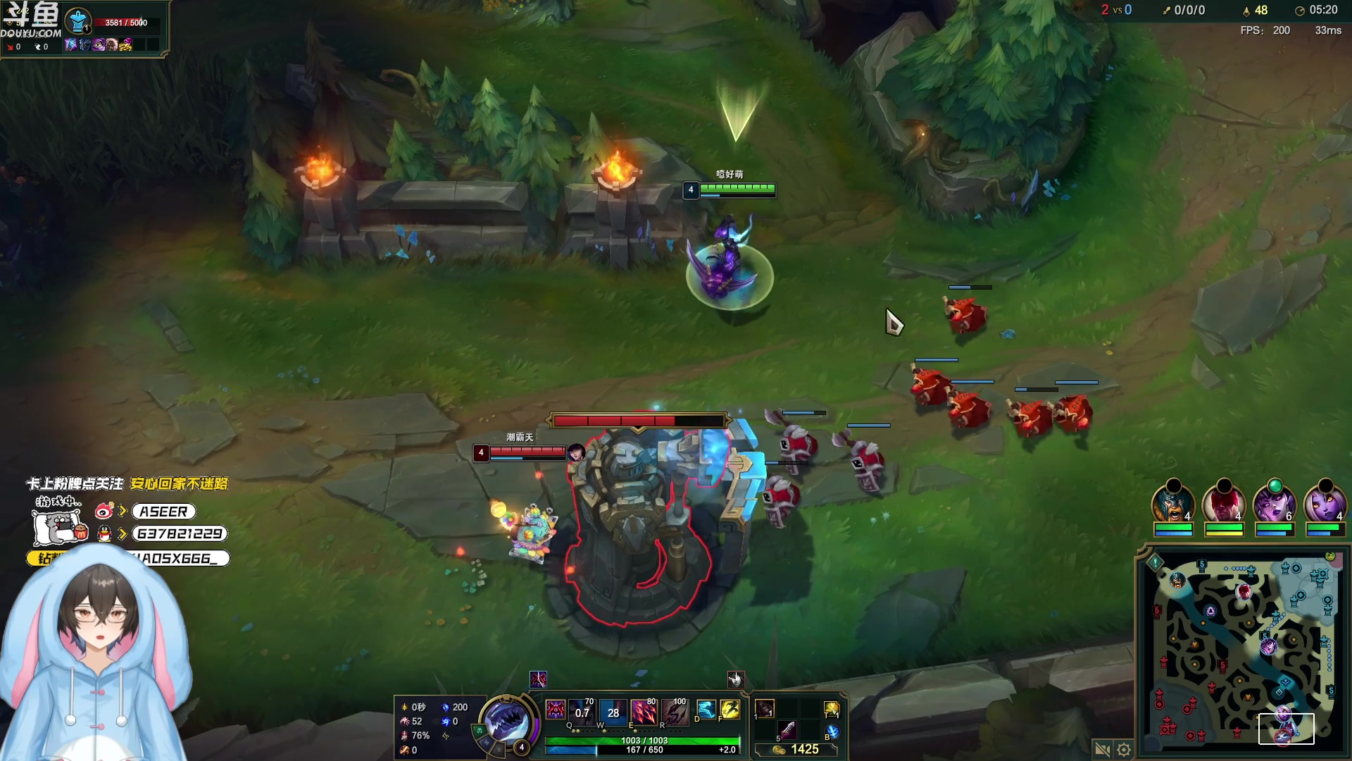 【2024-02-12 03点场】预言家lol：和绿毛的好朋友们一起lol内战