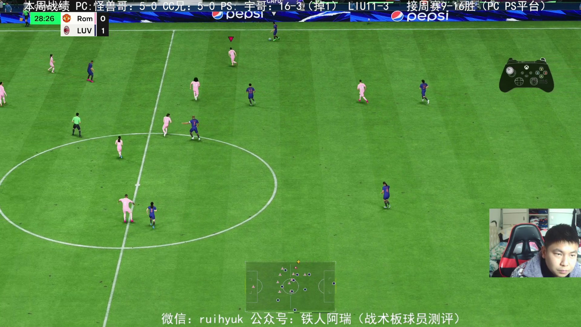 【2024-02-12 11点场】铁人阿瑞：继续冲20胜   FC24