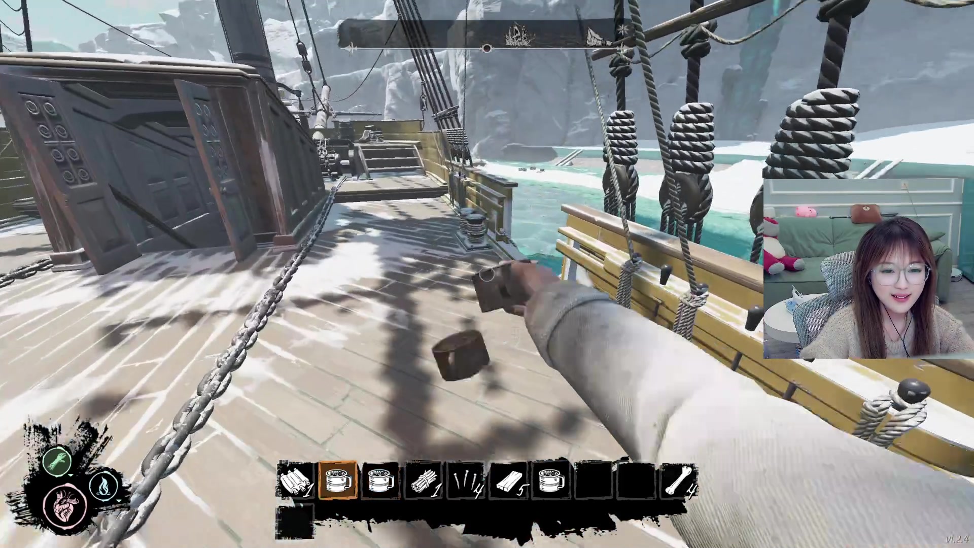 【2024-02-14 01点场】A妹A妹：【呆猪】新人主播