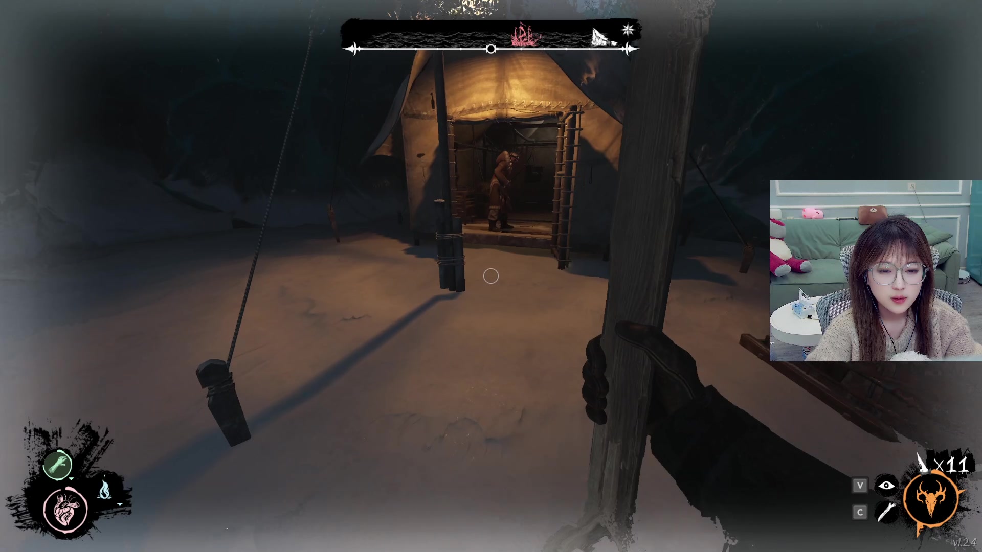 【2024-02-14 03点场】A妹A妹：【呆猪】新人主播