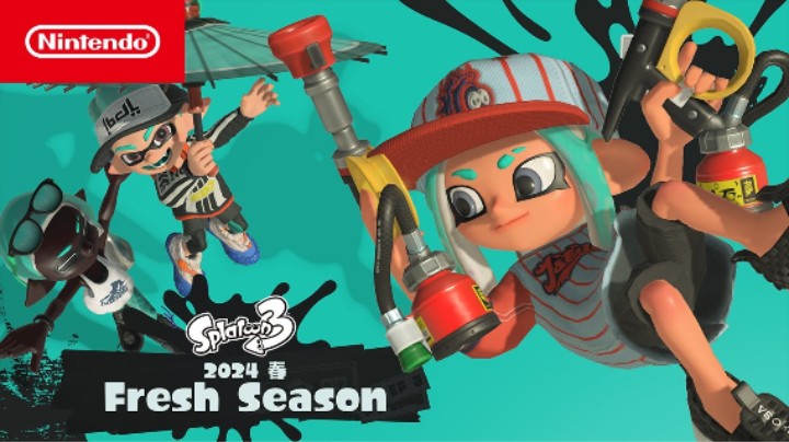 《斯普拉遁 3》新赛季「2024春 Fresh Season」